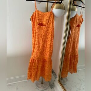 Mink Pink Orange Dress 🍊